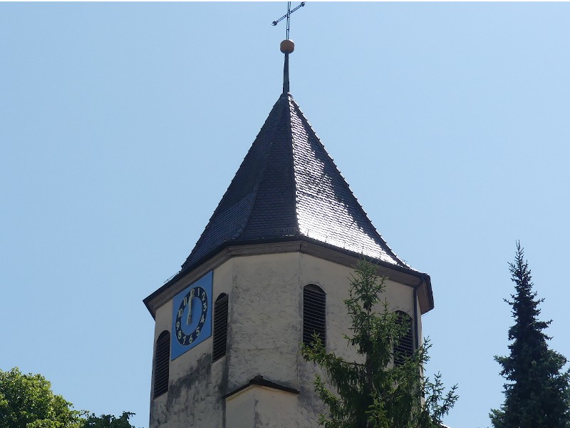 Kirchturm in Gültstein