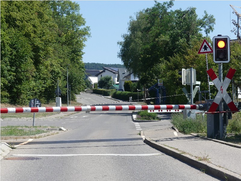 Bahnübergang Ammertalbahn